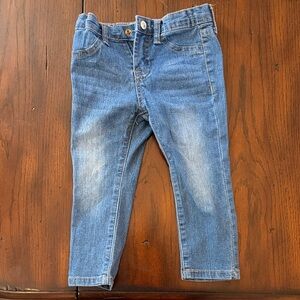 Girls 2T 7 for all Mankind Kids Blue Denim Jeans